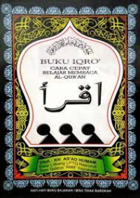 Image of Buku Iqro' : Cara Cepat Belajar Membaca AL-QUR'AN